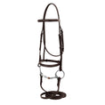 Load image into Gallery viewer, Henri de Rivel Advantage Fancy Raised Snaffle Bridle With Laced Reins - image 6