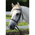 Load image into Gallery viewer, Henri de Rivel Advantage Plain Raised Snaffle Bridle With Laced Reins - image 2