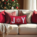 Load image into Gallery viewer, 20" Joy Rectangle Pillow - Southlake Paws