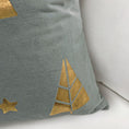 Load image into Gallery viewer, 18" Gold Tree Motif Square Pillow - Southlake Paws