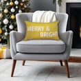 Load image into Gallery viewer, 20" Merry & Bright Rectangle Pillow - Southlake Paws