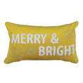 Load image into Gallery viewer, 20" Merry & Bright Rectangle Pillow - Southlake Paws