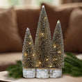 Load image into Gallery viewer, Lit Gold Tree Trio - Southlake Paws