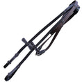 Load image into Gallery viewer, ExionPro Plain Rubber Reins with 7 Loops & Martingale Stoppers