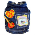Load image into Gallery viewer, Rock Star (The Beatles) Magical Mystery Tour Denim Dog Jacket alternate view