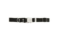 Load image into Gallery viewer, Modern Style Quick-Release Midnight Black Leather Dog Collar - image 3