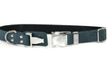 Load image into Gallery viewer, Modern Style Quick-Release Blue Jeans Leather Dog Collar