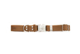 Load image into Gallery viewer, Modern Style Quick-Release Khaki Leather Dog Collar - image 3