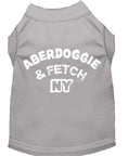 Load image into Gallery viewer, Pet Shirt "Aberdoggie and Fetch NY"