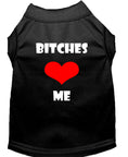 Load image into Gallery viewer, Pet Shirt "Bitches Love Me"