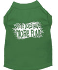Load image into Gallery viewer, Pet Dog & Cat Shirt Screen Printed, "Dirty Dogs Have More Fun"