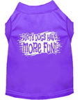 Load image into Gallery viewer, Pet Dog & Cat Shirt Screen Printed, "Dirty Dogs Have More Fun"