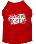 Load image into Gallery viewer, Pet Dog & Cat Shirt Screen Printed, "Dirty Dogs Have More Fun"