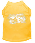 Load image into Gallery viewer, Pet Dog & Cat Shirt Screen Printed, "Dirty Dogs Have More Fun"
