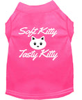 Load image into Gallery viewer, Pet Shirt "Soft Kitty, Tasty Kitty"