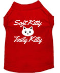 Load image into Gallery viewer, Pet Shirt "Soft Kitty, Tasty Kitty"