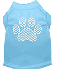 Load image into Gallery viewer, Pet Dog & Cat Shirt Screen Printed, "Chevron Paw"