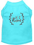Load image into Gallery viewer, Pet Dog & Cat Shirt Screen Printed, "He Is Risen"