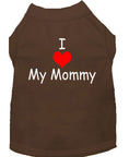Load image into Gallery viewer, Pet Shirt "I Love My Mommy"