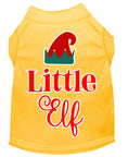Load image into Gallery viewer, Christmas Pet Dog & Cat Shirt Screen Printed, "Little Elf"