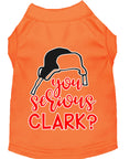 Load image into Gallery viewer, Christmas Pet Dog & Cat Shirt Screen Printed, "You Serious, Clark?"