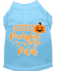 Load image into Gallery viewer, Halloween Pet Dog & Cat Shirt Screen Printed, "Cutest Pumpkin In The Patch"