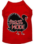 Load image into Gallery viewer, Pet Dog & Cat Shirt Screen Printed, "Feast Mode"