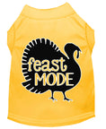 Load image into Gallery viewer, Pet Dog & Cat Shirt Screen Printed, "Feast Mode"