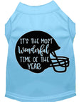 Load image into Gallery viewer, Pet Shirt "It's The Most Wonderful Time Of The Year (Football)"