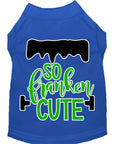 Load image into Gallery viewer, Pet Dog & Cat Shirt Screen Printed, "So Franken Cute"