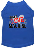 Load image into Gallery viewer, Pet Dog & Cat Shirt Screen Printed, "Just A Love Machine"