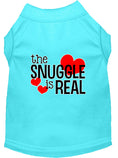 Load image into Gallery viewer, Pet Shirt "The Snuggle Is Real"