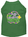 Load image into Gallery viewer, Pet Dog & Cat Shirt Screen Printed, "Throw Me Something Mister"