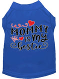 Load image into Gallery viewer, Pet Dog & Cat Shirt Screen Printed, "Mommy is my Bestie"