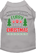 Load image into Gallery viewer, Christmas Pet Dog & Cat Shirt, "Have Yourself A Furry Little Christmas"