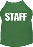 Load image into Gallery viewer, Pet Dog & Cat Shirt Screen Printed, "Staff Costume"