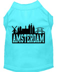 Load image into Gallery viewer, Pet Dog & Cat Shirt Screen Printed, "Amsterdam Skyline"