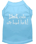 Load image into Gallery viewer, Pet Dog & Cat Shirt Screen Printed, "Black Cats Are Bad Luck"