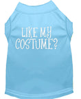 Load image into Gallery viewer, Halloween Pet Dog & Cat Shirt Screen Printed, "Like My Costume?"