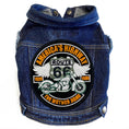 Load image into Gallery viewer, Route 66 - Denim Dog Jacket alternate view
