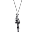 Load image into Gallery viewer, Cat Whistle Pendant Necklace 30"