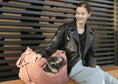 Load image into Gallery viewer, Puff Guard Dog Car Seat - Pink