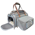Load image into Gallery viewer, Mr. Peanut's Gold Series Standard Size Airline Compliant Expandable Pet Carrier
