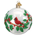 Load image into Gallery viewer, Hollyberry Birds Round Ornament - Southlake Paws