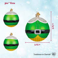 Load image into Gallery viewer, Elf Round Ornament