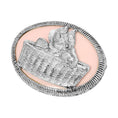 Load image into Gallery viewer, Cat In Wicker Basket Brooch