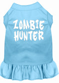 Load image into Gallery viewer, Halloween Pet Dog & Cat Dress Screen Printed, "Zombie Hunter"