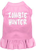 Load image into Gallery viewer, Halloween Pet Dog & Cat Dress Screen Printed, "Zombie Hunter"