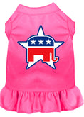Load image into Gallery viewer, Pet Dress Screen Printed, "Republican"