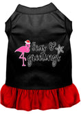 Load image into Gallery viewer, Christmas Pet Dress Screen Printed, "Seas and Greetings"